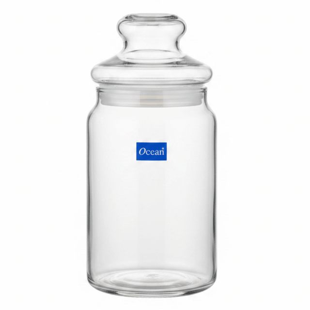 Ocean Plain Glass Canister with Lid – 750ml | Airtight Storage Jar - Al Kabayel Discount CentreOcean Plain Glass Canister with Lid – 750ml | Airtight Storage JarJars & Food SaversOCEANAl Kabayel Discount Centre