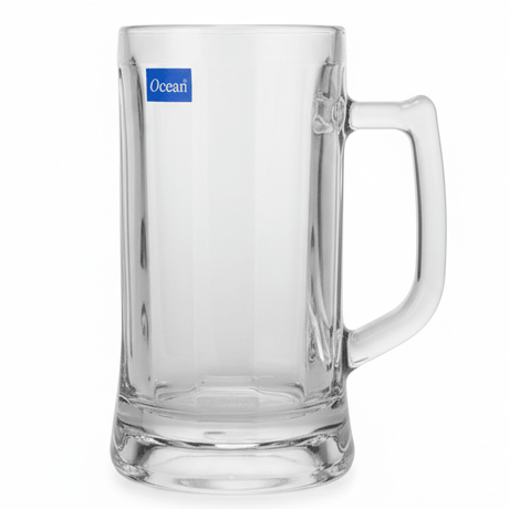 Ocean Premium Large Glass Mug with Elegant Handle for Cool Drinks Drinks – 640ml - Al Kabayel Discount CentreOcean Premium Large Glass Mug with Elegant Handle for Cool Drinks Drinks – 640mlMugsOCEANAl Kabayel Discount Centre