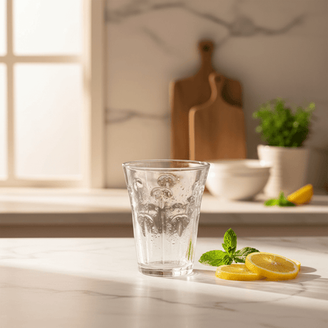Ocean Space Leaf Pattern Highball Glass Tumbler – 300 ml Stylish Tall Drinking Glass for Cocktails, Juice & Refreshments - Al Kabayel Discount CentreOcean Space Leaf Pattern Highball Glass Tumbler – 300 ml Stylish Tall Drinking Glass for Cocktails, Juice & RefreshmentsTumblersOCEANAl Kabayel Discount Centre