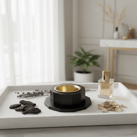 Octagonal Matte Black Incense Burner | Luxury Bakhoor Burner | 6×10 cm - Al Kabayel Discount CentreOctagonal Matte Black Incense Burner | Luxury Bakhoor Burner | 6×10 cmIncense BurnerAKDCAl Kabayel Discount Centre