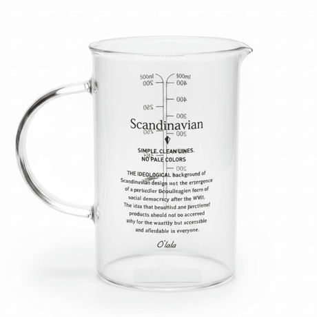 Olala Scandinavian Glass Measuring Cup 500ml - Al Kabayel Discount CentreOlala Scandinavian Glass Measuring Cup 500mlMeasuring Cups & SpoonsOLALAAl Kabayel Discount Centre