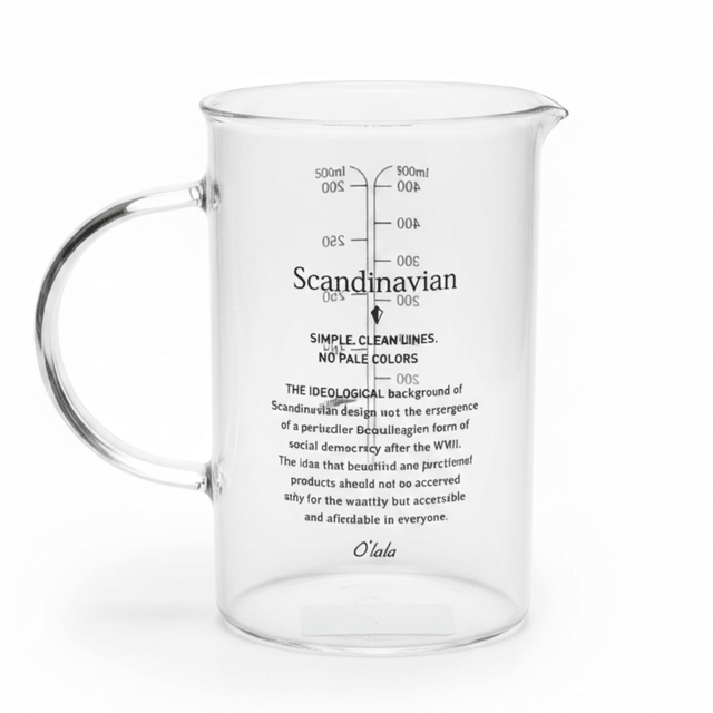 Olala Scandinavian Glass Measuring Cup 500ml - Al Kabayel Discount CentreOlala Scandinavian Glass Measuring Cup 500mlMeasuring Cups & SpoonsOLALAAl Kabayel Discount Centre