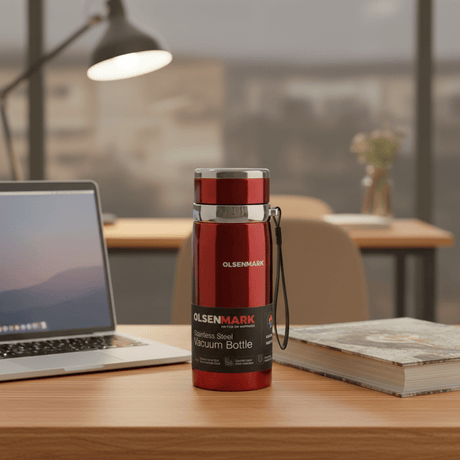 Olsenmark Stainless Steel Vacuum Flask - 600ml / 1000ml - Al Kabayel Discount CentreOlsenmark Stainless Steel Vacuum Flask - 600ml / 1000mlWater BottlesOLSENMARKAl Kabayel Discount Centre