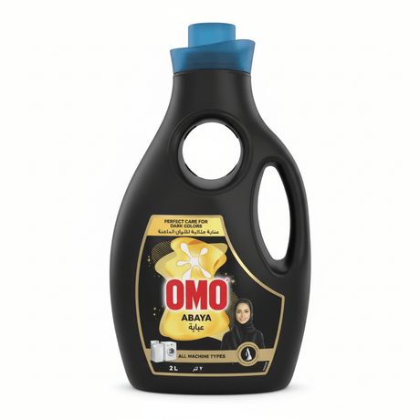 OMO Laundry Liquid Detergent, Abaya, 2L, Perfect Care for Dark Colors, Long - Lasting Freshness - Al Kabayel Discount CentreOMO Laundry Liquid Detergent, Abaya, 2L, Perfect Care for Dark Colors, Long - Lasting FreshnessLaundry CareOMOAl Kabayel Discount Centre