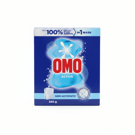 OMO Semi Automatic Detergent, 240g - Al Kabayel Discount CentreOMO Semi Automatic Detergent, 240gLaundry CareOMOAl Kabayel Discount Centre