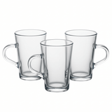 Opera 225ml Premium Glass Mugs for Coffee, Tea & Hot Beverages – Stylish Mug Set of 3 - Al Kabayel Discount CentreOpera 225ml Premium Glass Mugs for Coffee, Tea & Hot Beverages – Stylish Mug Set of 3TumblersOPERAAl Kabayel Discount Centre
