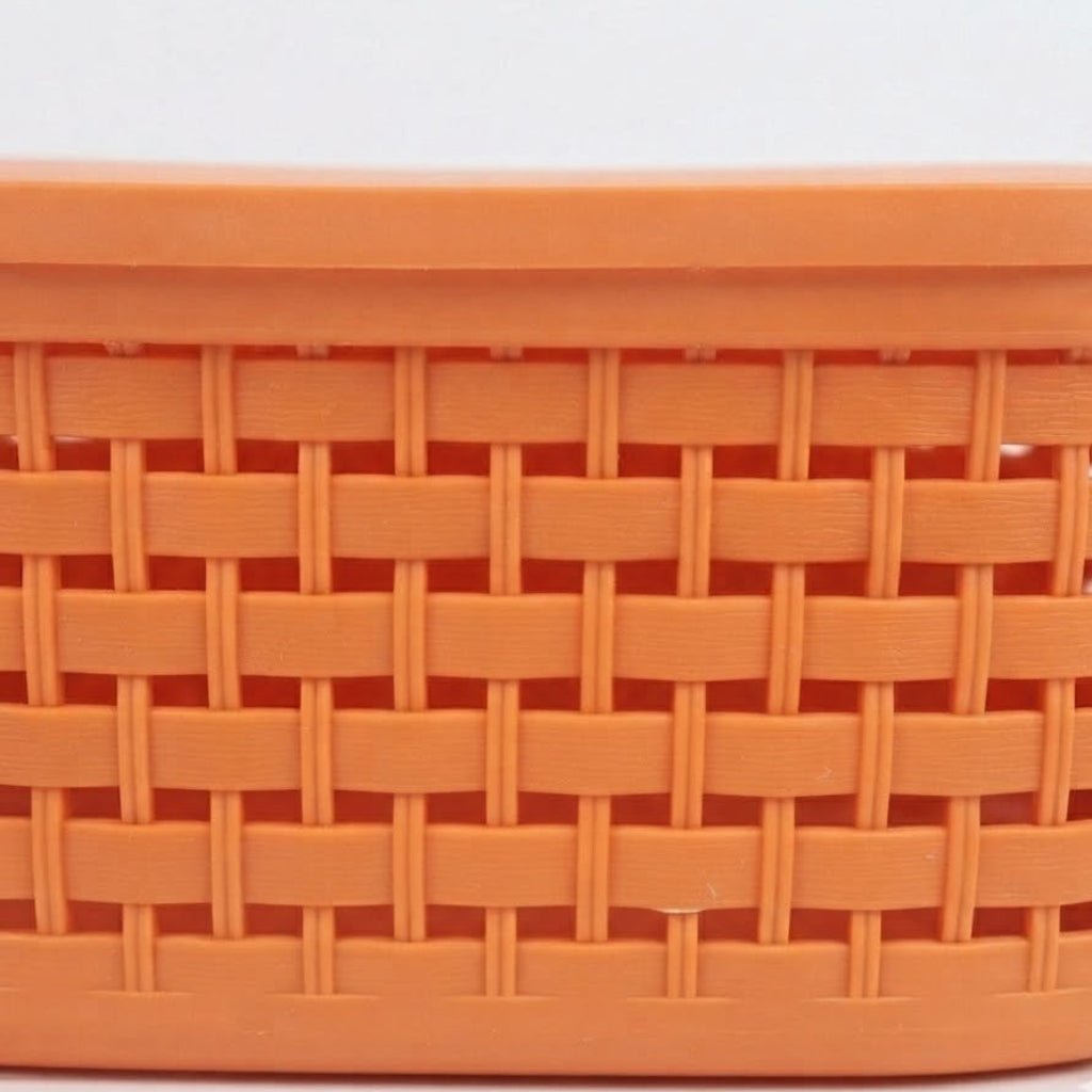 Orange Plastic Storage Box with Lid – 40×27 cm - Al Kabayel Discount CentreOrange Plastic Storage Box with Lid – 40×27 cmOrganizers & AccessoriesAKDCAl Kabayel Discount Centre