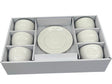 ORCHID 6pcs Cup and Saucer Set 230ml, White - Al Kabayel Discount CentreORCHID 6pcs Cup and Saucer Set 230ml, WhiteTea SetsORCHIDAl Kabayel Discount Centre
