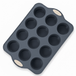 Orchid BakePro 12 - Cup Premium Grey Silicone Muffin & Cupcake Tray Non - Stick Baking Mould 28×18cm - Al Kabayel Discount CentreOrchid BakePro 12 - Cup Premium Grey Silicone Muffin & Cupcake Tray Non - Stick Baking Mould 28×18cmCake Mold & Baking MoldsORCHIDAl Kabayel Discount Centre