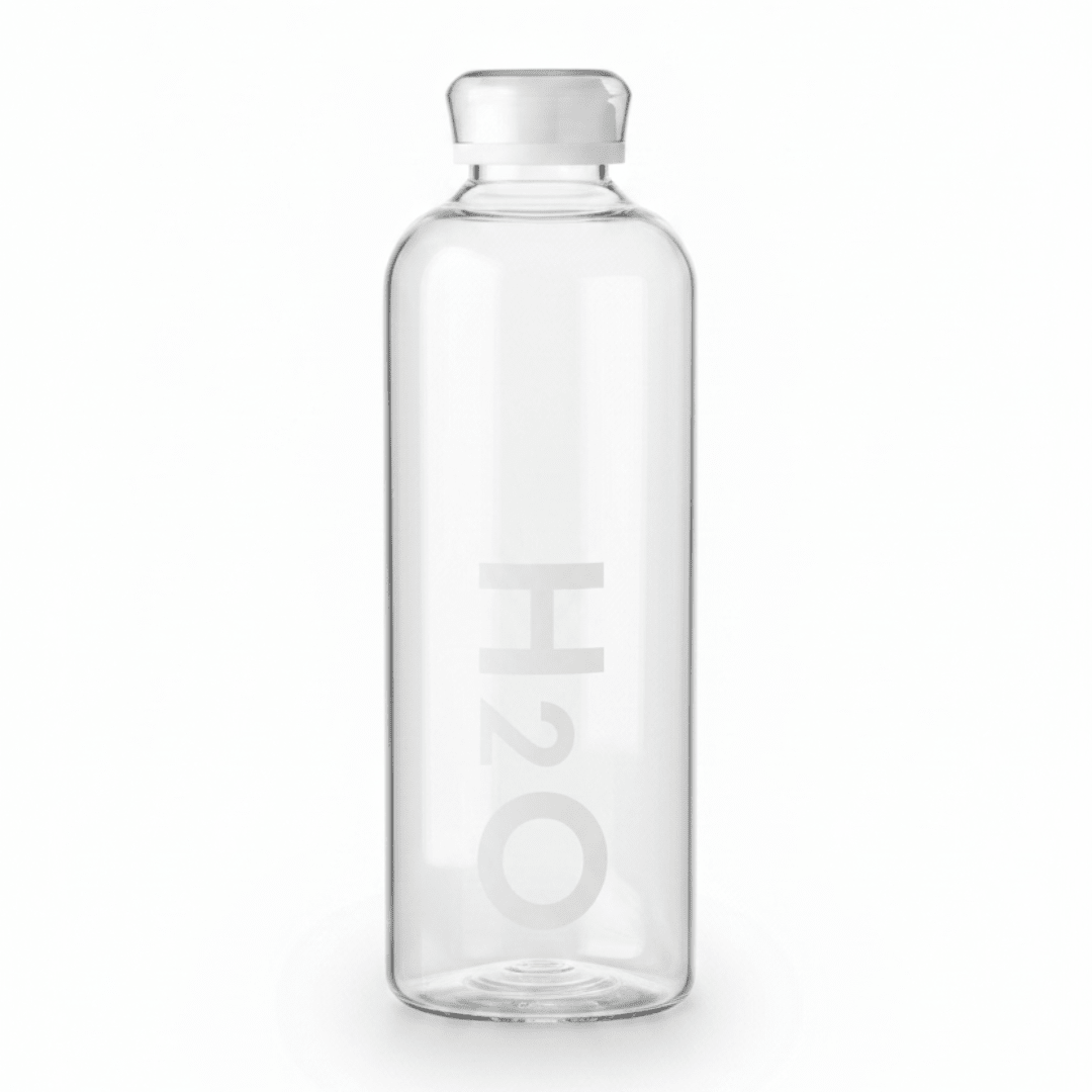 Orchid Bord Clear Glass Water Bottle 500ml – Stylish H2O Hydration Bottle with Leak-Proof Lid | Black / White | - Al Kabayel Discount CentreOrchid Bord Clear Glass Water Bottle 500ml – Stylish H2O Hydration Bottle with Leak-Proof Lid | Black / White |Water BottleORCHIDAl Kabayel Discount Centre