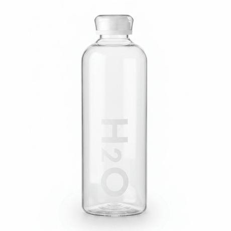 Orchid Bord Clear Glass Water Bottle 500ml – Stylish H2O Hydration Bottle with Leak-Proof Lid | Black / White | - Al Kabayel Discount CentreOrchid Bord Clear Glass Water Bottle 500ml – Stylish H2O Hydration Bottle with Leak-Proof Lid | Black / White |Water BottleORCHIDAl Kabayel Discount Centre