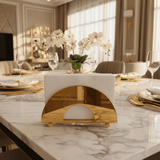 Orchid Gold Metal Napkin Holder with Modern Design for Dining Table Organization – 15×7 cm - Al Kabayel Discount CentreOrchid Gold Metal Napkin Holder with Modern Design for Dining Table Organization – 15×7 cmNapkin Holders & Tissue BoxORCHIDAl Kabayel Discount Centre