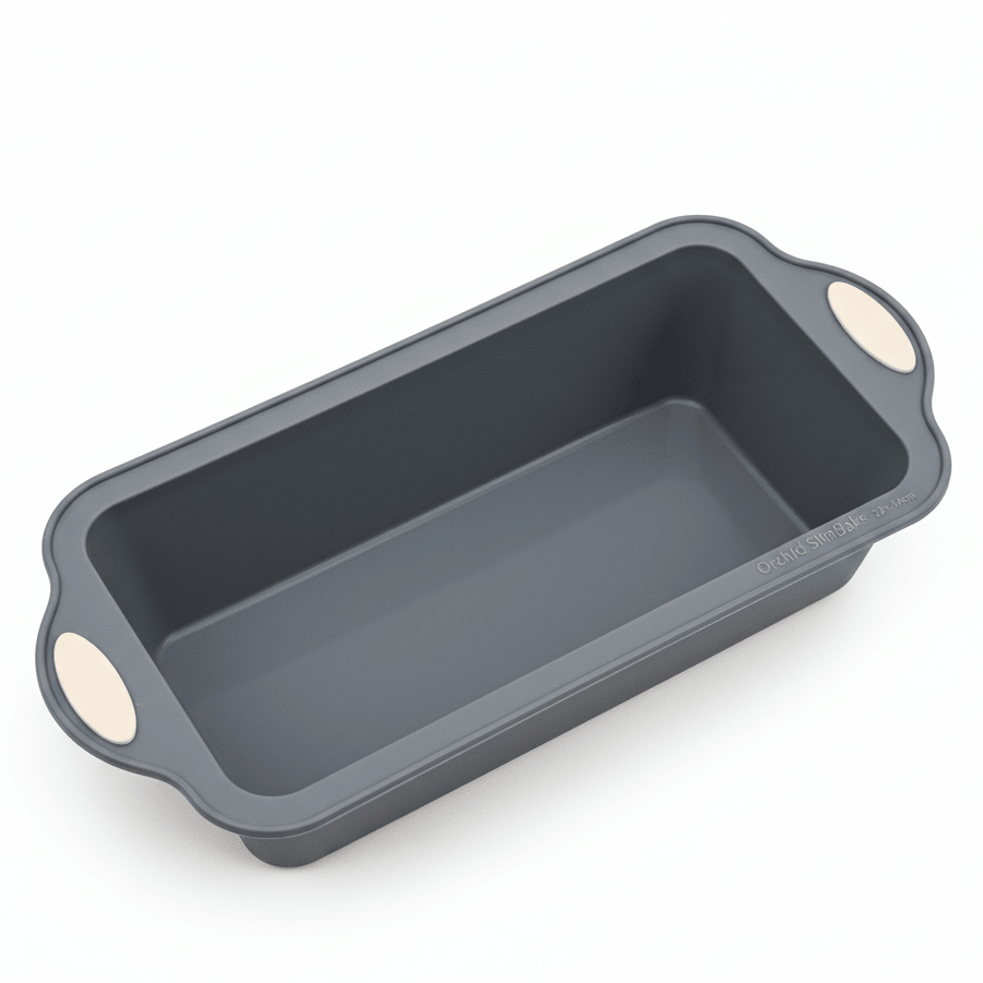 Orchid SlimBake Grey Rectangular Silicone Cake Mould Non - Stick Flexible Baking Pan 23×14cm - Al Kabayel Discount CentreOrchid SlimBake Grey Rectangular Silicone Cake Mould Non - Stick Flexible Baking Pan 23×14cmCake Mold & Baking MoldsORCHIDAl Kabayel Discount Centre