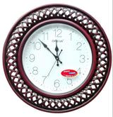 OREVA Classic Design Round Analog Wall Clock 37cm, Red Wood, AQ - 5977SS - Al Kabayel Discount CentreOREVA Classic Design Round Analog Wall Clock 37cm, Red Wood, AQ - 5977SSWall ClocksOREVAAl Kabayel Discount Centre