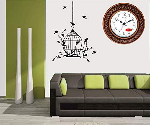 OREVA Classic Design Round Analog Wall Clock 37cm, Red Wood, AQ - 5977SS - Al Kabayel Discount CentreOREVA Classic Design Round Analog Wall Clock 37cm, Red Wood, AQ - 5977SSWall ClocksOREVAAl Kabayel Discount Centre