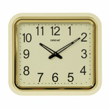 Oreva Classic Square Wall Clock – 40×44cm | Cream & Gold | Silent Quartz - Al Kabayel Discount CentreOreva Classic Square Wall Clock – 40×44cm | Cream & Gold | Silent QuartzWall ClocksOREVAAl Kabayel Discount Centre
