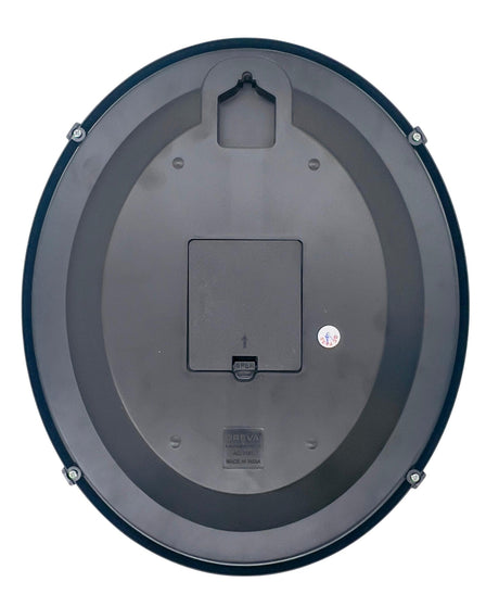 OREVA Oval Shape Analog Wall Clock 34cm*28cm, Black, AQ - 1187 - Al Kabayel Discount CentreOREVA Oval Shape Analog Wall Clock 34cm*28cm, Black, AQ - 1187Wall ClocksOREVAAl Kabayel Discount Centre