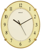 OREVA Oval Shape Analog Wall Clock 34cm*28cm, Ivory, AQ - 1187 - Al Kabayel Discount CentreOREVA Oval Shape Analog Wall Clock 34cm*28cm, Ivory, AQ - 1187Wall ClocksOREVAAl Kabayel Discount Centre