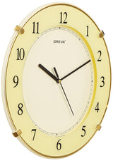OREVA Oval Shape Analog Wall Clock 34cm*28cm, Ivory, AQ - 1187 - Al Kabayel Discount CentreOREVA Oval Shape Analog Wall Clock 34cm*28cm, Ivory, AQ - 1187Wall ClocksOREVAAl Kabayel Discount Centre