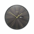 Oreva Premium Wall Clock 40cm – Grey/Black Sunburst Dial with Gold Accents & Day - Date Display | AQ9597 - Al Kabayel Discount CentreOreva Premium Wall Clock 40cm – Grey/Black Sunburst Dial with Gold Accents & Day - Date Display | AQ9597Wall ClocksOREVAAl Kabayel Discount Centre