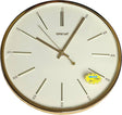 OREVA Round Analog Wall Clock 30cm, Golden/Ivory, AQ - 1497SS - Al Kabayel Discount CentreOREVA Round Analog Wall Clock 30cm, Golden/Ivory, AQ - 1497SSWall ClocksOREVAAl Kabayel Discount Centre