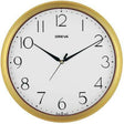 OREVA Round Wall Analog Clock 17.5cm, Golden, AQ - 1937 - Al Kabayel Discount CentreOREVA Round Wall Analog Clock 17.5cm, Golden, AQ - 1937Wall ClocksOREVAAl Kabayel Discount Centre