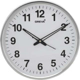 OREVA Round Wall Clock 31.5cm, White, AQ - 1687SS - Al Kabayel Discount CentreOREVA Round Wall Clock 31.5cm, White, AQ - 1687SSWall ClocksOREVAAl Kabayel Discount Centre