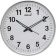 OREVA Round Wall Clock with LCD Display 40cm, White, AQ - 5457SS LCD - Al Kabayel Discount CentreOREVA Round Wall Clock with LCD Display 40cm, White, AQ - 5457SS LCDWall ClocksOREVAAl Kabayel Discount Centre