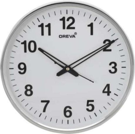 OREVA Round Wall Clock with LCD Display 40cm, White, AQ - 5457SS LCD - Al Kabayel Discount CentreOREVA Round Wall Clock with LCD Display 40cm, White, AQ - 5457SS LCDWall ClocksOREVAAl Kabayel Discount Centre