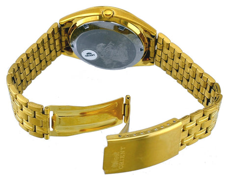 Orient FAB00001P Men's 3 Star Automatic Gold Tone Brown Dial Watch - Al Kabayel Discount CentreOrient FAB00001P Men's 3 Star Automatic Gold Tone Brown Dial WatchWatchesORIENTAl Kabayel Discount Centre