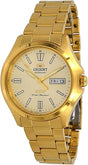 Orient RA - AB0F05G Men's Gold Stainless Steel Gold Dial Date Automatic Date Watch, gold, Bracelet - Al Kabayel Discount CentreOrient RA - AB0F05G Men's Gold Stainless Steel Gold Dial Date Automatic Date Watch, gold, BraceletWatchesORIENTAl Kabayel Discount Centre