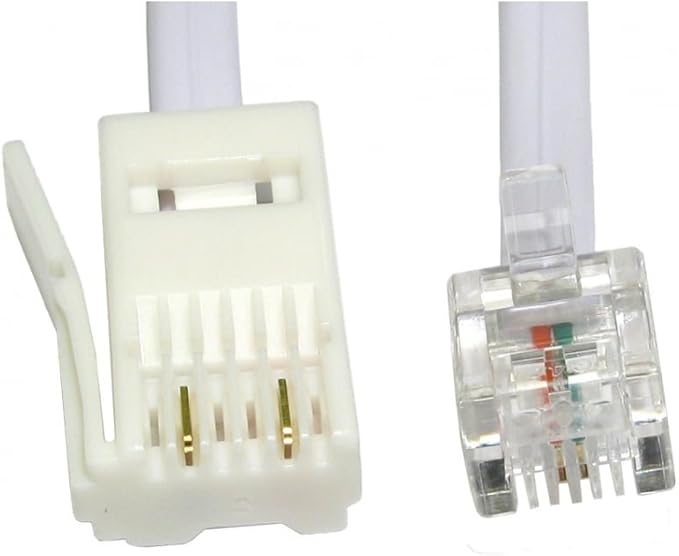OSHTRACO Telephone Cable 2 Core UK Plug to USA Plug - Al Kabayel Discount CentreOSHTRACO Telephone Cable 2 Core UK Plug to USA PlugCords & AdaptersOSHTRACOAl Kabayel Discount Centre