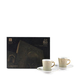 OTANTIC Asala 12pcs Coffee Set(6pcs Cup 100m, 6pcs Saucer), Olive+Gold - Al Kabayel Discount CentreOTANTIC Asala 12pcs Coffee Set(6pcs Cup 100m, 6pcs Saucer), Olive+GoldTea SetsOTANTICAl Kabayel Discount Centre