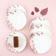 Otantic Lilac Porcelain 6pcs Dessert Plate Set 7.5", Pink/White - Al Kabayel Discount CentreOtantic Lilac Porcelain 6pcs Dessert Plate Set 7.5", Pink/WhitePlatesOTANTIKAl Kabayel Discount Centre