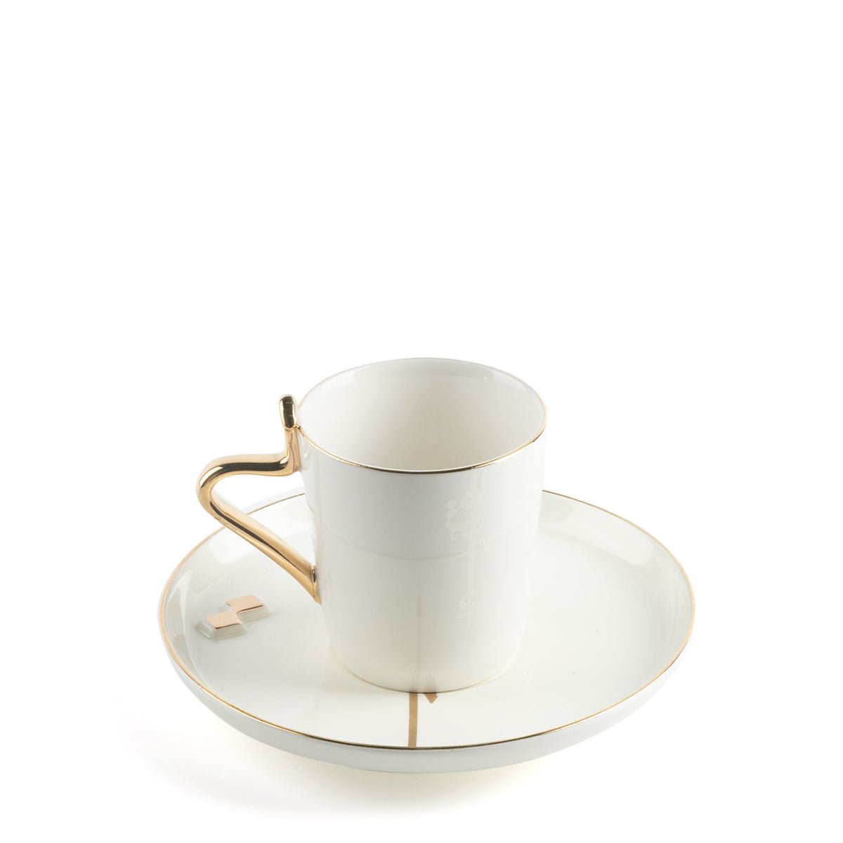 OTANTIC Liqaa 6pcs Tea Cup & Saucer Set 200ml, White+Gold - Al Kabayel Discount CentreOTANTIC Liqaa 6pcs Tea Cup & Saucer Set 200ml, White+GoldTea SetsOTANTICAl Kabayel Discount Centre