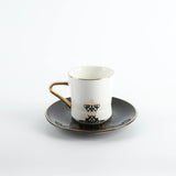 Otantic Naqsh 12pcs Porcelain Tea Set, 6pcs Cups 200ml + 6pcs Saucer, Black/White/Gold, ET2954 - Al Kabayel Discount CentreOtantic Naqsh 12pcs Porcelain Tea Set, 6pcs Cups 200ml + 6pcs Saucer, Black/White/Gold, ET2954Tea SetsOTANTIKAl Kabayel Discount Centre