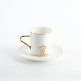 Otantic Naqsh 12pcs Porcelain Tea Set, 6pcs Cups 200ml + 6pcs Saucer, White/Gold, ET2950 - Al Kabayel Discount CentreOtantic Naqsh 12pcs Porcelain Tea Set, 6pcs Cups 200ml + 6pcs Saucer, White/Gold, ET2950Tea SetsOTANTIKAl Kabayel Discount Centre