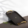 Otantic Naqsh Luxury Metal Serving Tray 52.7cm*32cm, Black/Gold - HJ1410 - Al Kabayel Discount CentreOtantic Naqsh Luxury Metal Serving Tray 52.7cm*32cm, Black/Gold - HJ1410Serving TraysOTANTIKAl Kabayel Discount Centre