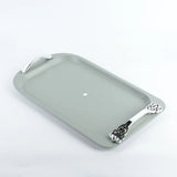 Otantic Naqsh Luxury Metal Serving Tray 52.7cm*32cm, Grey/Silver - HJ1409 - Al Kabayel Discount CentreOtantic Naqsh Luxury Metal Serving Tray 52.7cm*32cm, Grey/Silver - HJ1409Serving TraysOTANTIKAl Kabayel Discount Centre