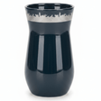 Otantik Atheer Ceramic Flower Vase — Navy Blue | Silver Arabic Calligraphy Edition - Al Kabayel Discount CentreOtantik Atheer Ceramic Flower Vase — Navy Blue | Silver Arabic Calligraphy EditionHome Décor AccentsOTANTIKAl Kabayel Discount Centre
