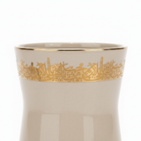 Otantik Atheer Cream Ceramic Flower Vase | Gold Arabesque Band | 25×14 cm - Al Kabayel Discount CentreOtantik Atheer Cream Ceramic Flower Vase | Gold Arabesque Band | 25×14 cmHome Décor AccentsOTANTIKAl Kabayel Discount Centre
