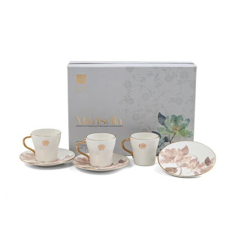 Otantik Marisella ET3006 Elegant 12 - Piece Milk Cup & Saucer Set – Red & Gold Porcelain - Al Kabayel Discount CentreOtantik Marisella ET3006 Elegant 12 - Piece Milk Cup & Saucer Set – Red & Gold PorcelainTea/Coffee PotsOTANTIKAl Kabayel Discount Centre