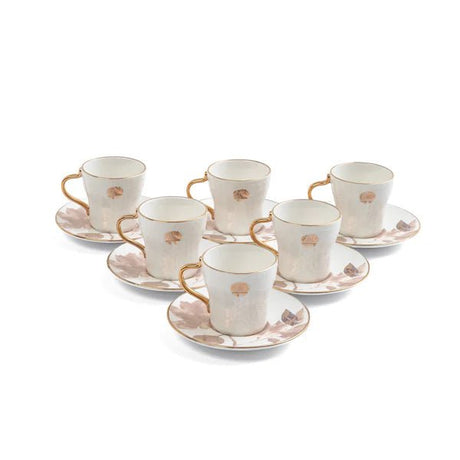 Otantik Marisella ET3006 Elegant 12 - Piece Milk Cup & Saucer Set – Red & Gold Porcelain - Al Kabayel Discount CentreOtantik Marisella ET3006 Elegant 12 - Piece Milk Cup & Saucer Set – Red & Gold PorcelainTea/Coffee PotsOTANTIKAl Kabayel Discount Centre