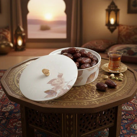 Otantik Marisella ET3021 Medium Serving/Date Bowl – Red & Gold Floral Porcelain – 180 mm - Al Kabayel Discount CentreOtantik Marisella ET3021 Medium Serving/Date Bowl – Red & Gold Floral Porcelain – 180 mmBowlsOTANTIKAl Kabayel Discount Centre