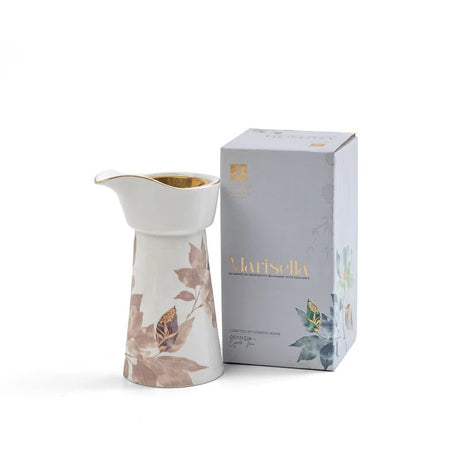 Otantik Marisella Luxury Porcelain Incense Burner – Red & Gold Floral Design – 8.9×17.5 cm Premium Display Piece - Al Kabayel Discount CentreOtantik Marisella Luxury Porcelain Incense Burner – Red & Gold Floral Design – 8.9×17.5 cm Premium Display PiecePorcelain Incense BurnerOTANTIKAl Kabayel Discount Centre