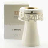 Otantik Mirral Decorative Porcelain Incense Burner – White with Gold Accent (11*17.5 cm) - Al Kabayel Discount CentreOtantik Mirral Decorative Porcelain Incense Burner – White with Gold Accent (11*17.5 cm)Porcelain Incense BurnerOTANTIKAl Kabayel Discount Centre