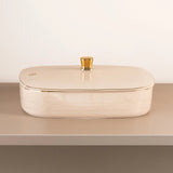 Otantik Mirral Elegant Large Porcelain Serving & Date Bowl – Beige with Gold Rim (11 Inch) - Al Kabayel Discount CentreOtantik Mirral Elegant Large Porcelain Serving & Date Bowl – Beige with Gold Rim (11 Inch)BowlsOTANTIKAl Kabayel Discount Centre