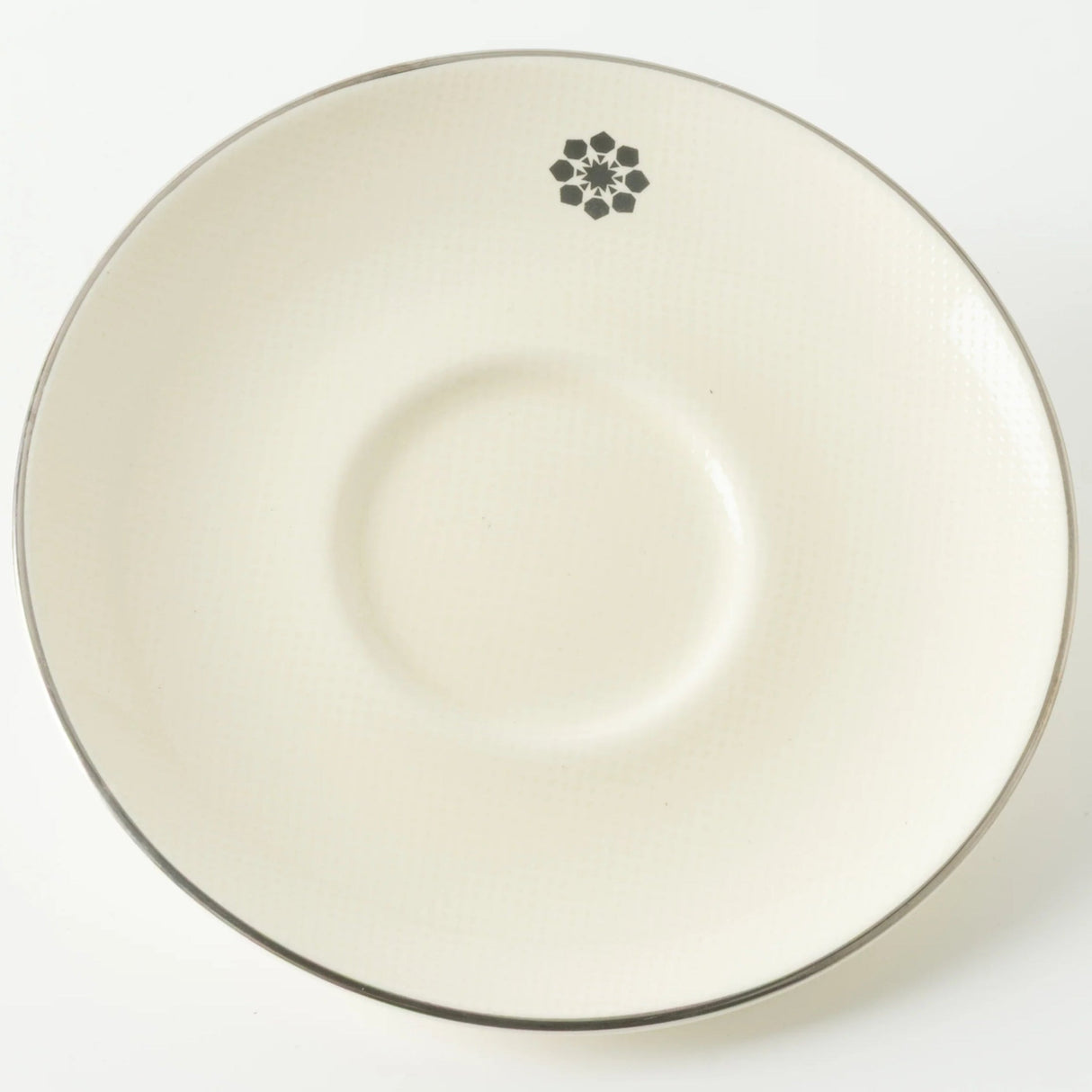 Otantik Mirral Luxury 12 - Piece Turkish Coffee Cup & Saucer Set – White with Silver Accent 115CC - Al Kabayel Discount CentreOtantik Mirral Luxury 12 - Piece Turkish Coffee Cup & Saucer Set – White with Silver Accent 115CCTea SetsOTANTIKAl Kabayel Discount Centre