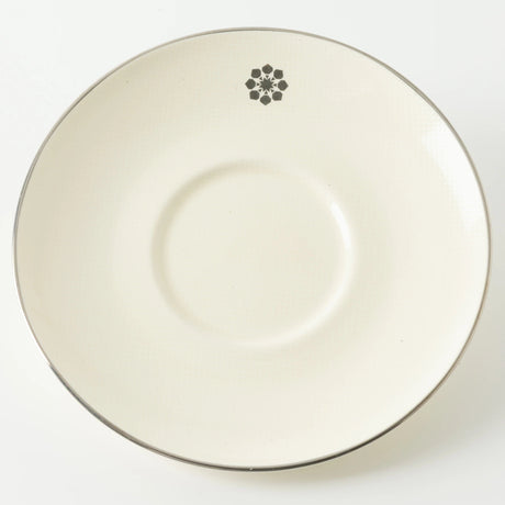 Otantik Mirral Premium 12 - Piece Porcelain Tea Cup & Saucer Set – White with Silver Accent 240CC - Al Kabayel Discount CentreOtantik Mirral Premium 12 - Piece Porcelain Tea Cup & Saucer Set – White with Silver Accent 240CCTea SetsOTANTIKAl Kabayel Discount Centre