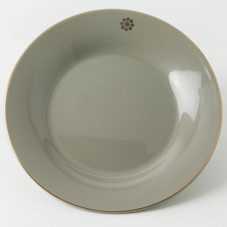 Otantik Mirral Premium 9 - Piece Porcelain Cake Serving Set with Acrylic Lid – Grey & Gold (7.5+10") - Al Kabayel Discount CentreOtantik Mirral Premium 9 - Piece Porcelain Cake Serving Set with Acrylic Lid – Grey & Gold (7.5+10")Serving TraysOTANTIKAl Kabayel Discount Centre